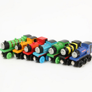 Train en bois CE, wagons, locomotives, ensemble de jouets pour enfants, jouets éducatifs pour bébés, autres jouets, voie ferrée, voiture, camion - Product Image 4