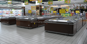 Dashang Porte En Verre Commercial Aht Affichage En Gros Frozen Market Island Congélateur-Buy Island Freezer Aht,Island Freezer - Product Image 3