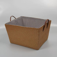 Paniers de rangement modernes en PP avec poignée pour la chambre des enfants, pliables pour ranger les jouets et les vêtements