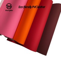 Fabrik-Bestseller 0,8mm Doppelnadel-Gestepptes Weiches Mattes PVC-Kunstleder mit Glatter Textur Abriebfest