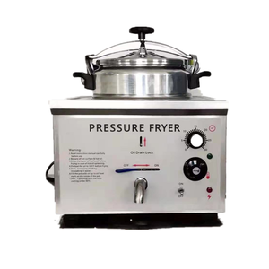 Friteuse à <span class=keywords><strong>air</strong></span> industrielle en acier inoxydable 16l/henny <span class=keywords><strong>penny</strong></span> kfc, friteuse à pression électrique pour poulet express - Product Image 5