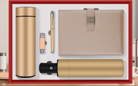 Coffret cadeau de luxe avec logo personnalisé Cadeau promotionnel Accessoire de bureau Cadeau d'entreprise pour hommes et femmes Carnet d'entreprise Cadeau d'affaires