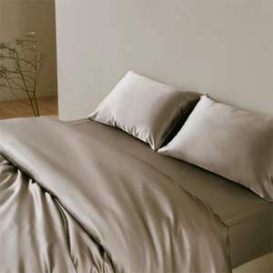 مفارش أسِرة حرير ساتان فاخرة عالية الجودة مجموعة غطاء توت نقي طقم صفائح حرير شهادة Oeko-Tex - Product Image 5