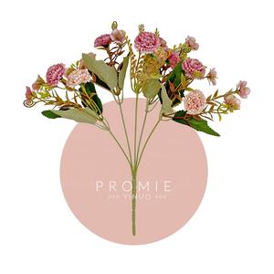 Fabriek Lente Kleine 15 Hoofd Anjer Zijde Bloemen Kunstmatige Anjers Voor Moederdag Huisdecoratie - Product Image 1