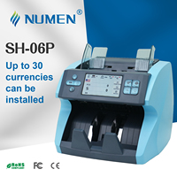NUMEN SH-06P Machine de comptage de devises à dénomination mixte avec détecteur de billets de banque UV