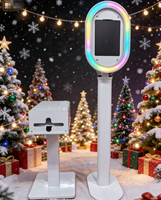 Offre Spéciale : Anneau Lumineux LED pour Selfie, Support Portable pour iPad avec Télécommande, Coque de Photobooth pour iPad