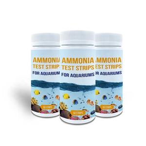 Bandelettes de <span class=keywords><strong>test</strong></span> de qualité de l'eau d'aquarium de vente chaude Kit de <span class=keywords><strong>test</strong></span> rapide d'azote ammoniac - Product Image 2