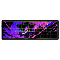 Aesthetic Manga Style PBT Keycaps 129 Keys Cherry Profile Side Legend Translucent Keycaps for Custom Mechanical Keyboard