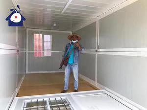 บ้านคอนเทนเนอร์พับได้ขนาด 20 ฟุต 40 ฟุต สำเร็จรูปเคลื่อนย้ายได้ พร้อมแผงเหล็กแซนวิช สำหรับใช้เป็นอพาร์ทเมนต์ ขายโดยผู้ผลิต - Product Image 6