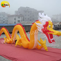 Dragons gonflables géants, dragons chinois gonflables pour le divertissement lors d'événements