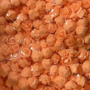 ดอกกุหลาบ 500 หัว ดอกไม้ประดิษฐ์ 3.5 หัว ดอกไม้โฟม PE หัวดอกกุหลาบ ดอกไม้จำลอง หมีกุหลาบ ดอกไม้อมตะ - Product Image 4
