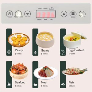 12L 1200W Wholesale Home 3 Layer Vegetable Steam Cooker <b>Kitchen</b> Rice Corn Electric Food Steamer - Product Image 5