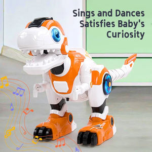 Nueva Llegada RC Robot Dinosaurio Juguete Eléctrico Control Remoto Dinosaurio Caminar Bailando T-Rex Juguetes <span class=keywords><strong>Dino</strong></span> Con Spray para Niños - Product Image 5