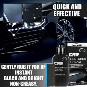 Kit di Lucidatura per Interni Auto Rayhong, Cura e Dettaglio dell'Auto, Kit di Rinnovamento Pelle, Agente di Rigenerazione, Cera e <span class=keywords><strong>Restauratore</strong></span> per Plastica Auto - Product Image 2