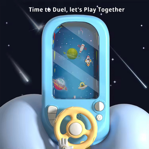 Hot-selling educatief interactief simulatie-race-avonturenspel voor kinderen, stuurwiel speelgoedauto met ruimteschip - Product Image 4