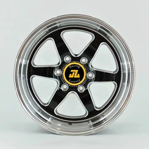Black Deep Lip Racing Wheel Big J Values 6X139.7 para Hilux Prado FJ Overbearing <span class=keywords><strong>Toura</strong></span> Y60 Y61 86 - Product Image 2