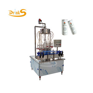 Máquina automática de sellado de latas de 12 cabezales, máquina de llenado para café, zumo, pequeña escala - Product Image 1
