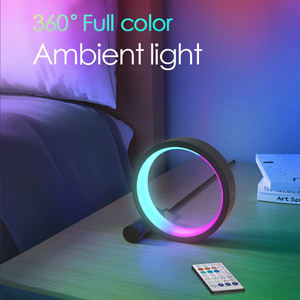 <b>Smart</b> <b>Table</b> Lamp USB Desk Light APP Control <b>Bedside</b> Lamp RGB LED Night Light Decoration Atmosphere Desk Lamp 15cm 25cm - Product Image 6