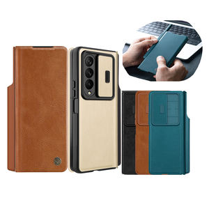 Étui en cuir Nillkin pour Samsung Galaxy <span class=keywords><strong>Z</strong></span> <span class=keywords><strong>Fold</strong></span> <span class=keywords><strong>4</strong></span> 5G avec support détachable pour <span class=keywords><strong>S</strong></span> <span class=keywords><strong>Pen</strong></span>, protection contre les chutes pour l'appareil photo, étui pour <span class=keywords><strong>Z</strong></span> <span class=keywords><strong>Fold</strong></span> 3 - Product Image 1