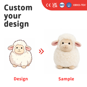 Juguetes de Peluche Personalizados Kawaii, Animales de Peluche del Bosque, Zorro de Cola Larga, Peluches Suaves, Figuras de Peluche para Niños, Regalo Infantil - Product Image 2