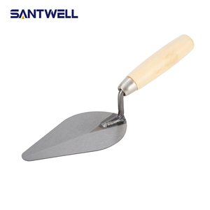 Truelle de maçonnerie en acier à haute teneur en carbone |   Truelle ergonomique pour le travail du plâtre, du béton et des carreaux - Product Image 3
