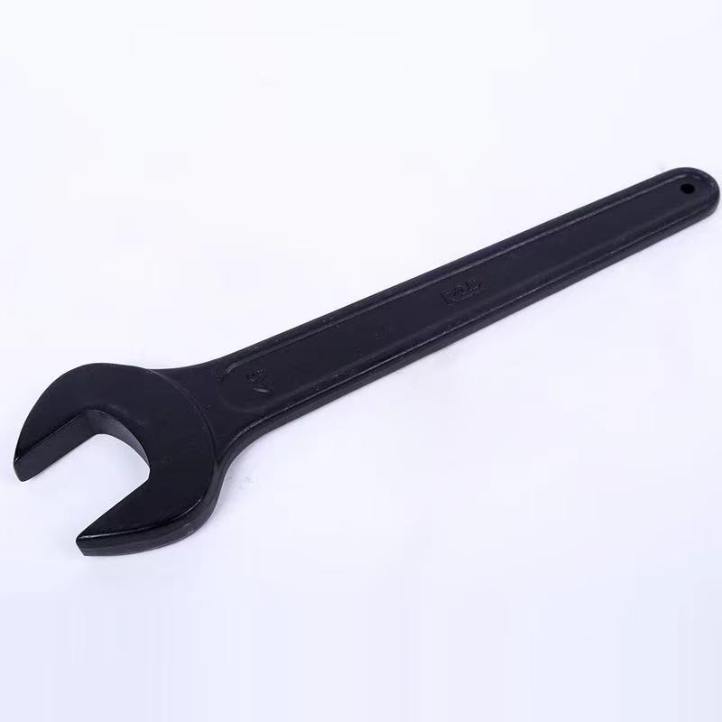 80 90 110 120mm Hot sale black Single open end wrench slogging spanner