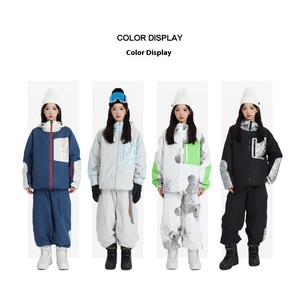 COSONE Combinaison de <span class=keywords><strong>ski</strong></span> à un corps imperméable et résistante à l'usure pour hommes et femmes Pantalons de <span class=keywords><strong>ski</strong></span> et sac de snowboard inclus - Product Image 1