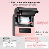 Impresora de Etiquetas de Código de Barras Térmica Inalámbrica Phomemo M221 Mini de 80 mm para Almacén