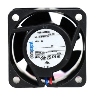 Ventilador de Refrigeración Axial de CC de 24 V, 40x40x28 mm, ebm-papst 414JHH, Ventilador de Refrigeración para Equipos Industriales - Product Image 1