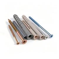 Cheville d'expansion en nylon – Fixation murale robuste multi-substrat pour maçonnerie pleine et creuse