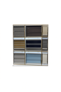 Tende in Legno Moderne 150x180 Cm, Tessitura Orizzontale, Filtraggio Luce, Protezione UV, Design in Colori Misti - Product Image 1