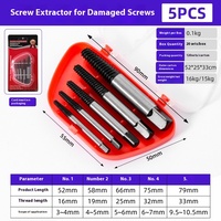 Luwei Tools Robinet d'eau en acier à haute teneur en carbone Triangle Valve Extracteur de vis Outil de retrait de vis cassée efficace