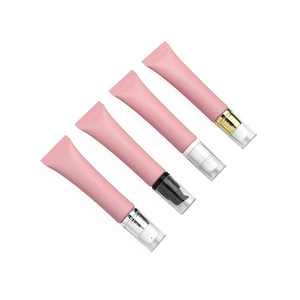 Custom Logo 15ml Lip Balm Gloss Squeeze Pink <b>Plastic</b> Tubes with Wands <b>Packaging</b> Matte Cosmetics Soft Tube - Product Image 3