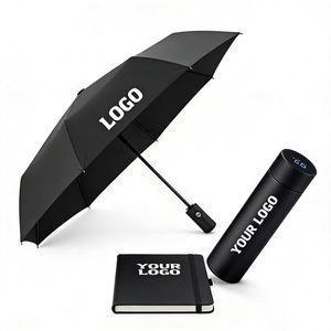 Custom Printed Promotion Business Gifts <b>Umbrella</b> Three Folding Stylish Portable <b>Umbrellas</b> With Logo - Product Image 1