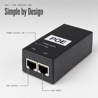 Injecteur PoE 24V 0.5A, adaptateur d'alimentation Ethernet RJ45, 100Mbps, 1000Mbps, connexion réseau de bureau, prise US