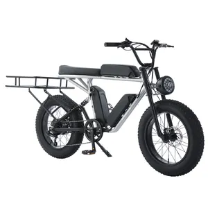 Hot Sale Aluminum Alloy Fat Electric Bicycle City Bike Lithium Battery Electric Bike Delivery High Endurance Mountain Bike