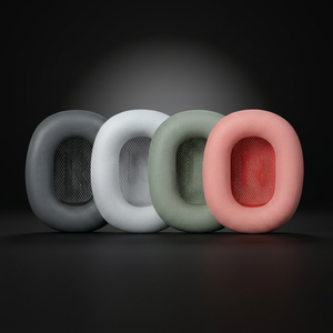 Almohadillas de malla transpirable para AirPods Max, almohadillas de repuesto de tela de punto suave, fundas cómodas para auriculares - Product Image 1