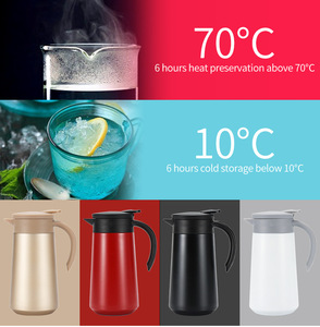 Bouilloire isotherme portable en acier inoxydable de 800 ml pour <span class=keywords><strong>café</strong></span>, vente en gros - Product Image 4