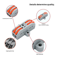 Nuevo Tipo de Conector Eléctrico de Cable a Cable con Fijación por Tornillo 222-412