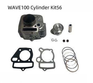 Cilindro de Motocicleta Compatible con Honda WAVE100, SUPRA100, INNOVA100 con Pistón de 56 mm y Bloque de Cilindro. - Product Image 3