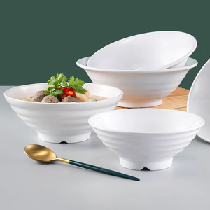 Bols de luxe en <span class=keywords><strong>plastique</strong></span>, vaisselle en mélamine, vente en gros, salade de mélamine, nouilles, Ramen - Product Image 5
