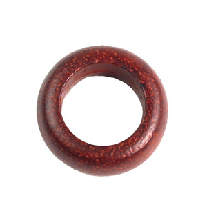 Anneau en bois de santal rouge, perles rondes de 8mm pour la fabrication de bracelets, accessoires de bijoux DIY - Product Image 5
