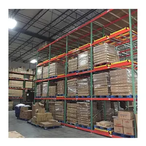 Pallet Racking Uprights Custom Made Heavy Duty Galvanized Shelf Pallet Racking With Teardrop Upright And Beam