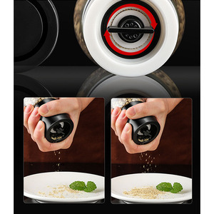 Molinillo Manual <span class=keywords><strong>de</strong></span> <span class=keywords><strong>pimienta</strong></span> y sal para Chef profesional, con cuchillas <span class=keywords><strong>de</strong></span> cerámica y sin depósito ajustable, el mejor Molino <span class=keywords><strong>de</strong></span> especias - Product Image 5