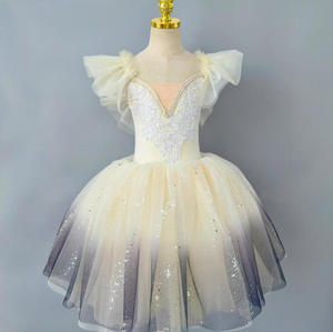 Nuevo Vestido de Ballet Clásico Largo Giselle Profesional para Niñas, Tutú Elegante - Product Image 2
