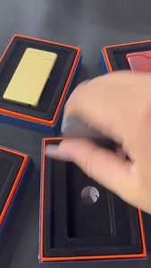 Luxus <span class=keywords><strong>USB</strong></span> wiederauf ladbare wind dichte Feuerzeug Double Arc Werbe geschenk - Product Image 4