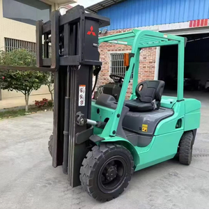 รถยกพาเลทมือสอง 2.5/3/3.5/5/7/8/10 ตัน เครื่องยนต์ดีเซลญี่ปุ่น MITSUBISHI TCM KOMATSU พร้อมอุปกรณ์เสริม Triple Master Side Shift Stacker - Product Image 1