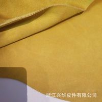 Kulit Suede Sapi Premium dengan Tekstur Kulit Pasir untuk Tas dan Sepatu
