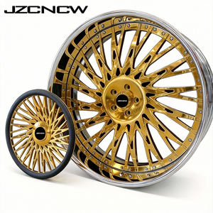 JZCNCW Jantes forgées 3 pièces 5x4.75 5X120.7 à déport profond pour Chevelle LeMans Skylark Cutlass 442, pour voitures particulières - Product Image 4