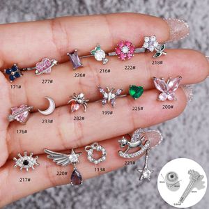 Pendientes Modernos ZUOLA con Circonita 5A, Estilo Metálico, Chapados en Oro de 18K, Postes de <span class=keywords><strong>Titanio</strong></span> para Perforaciones, Cómodos para Uso Diario - Product Image 5